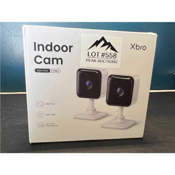 Lot of Indoor Security Cameras - 1080P - 2Pack