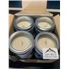 Image 1 : Lot of Scented Fresh Linen Candles - 100% Natural - 8 pack