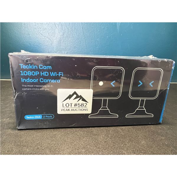 Lot of Teckin 1080P HD Wifi Indoor Security Cameras - 2 Pack