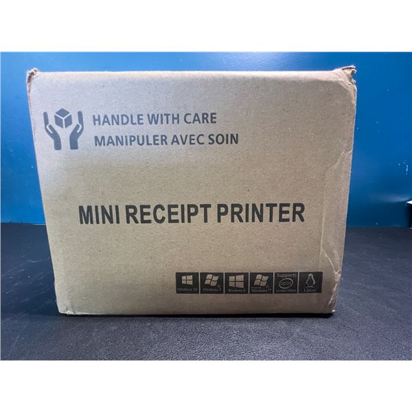 Lot of 1 Mini Receipt Printer