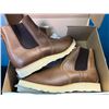 Image 1 : Lot of 1 Pair of Dayton Leather Boots - Chelsea Style Size 10 1/2