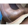 Image 3 : Lot of 1 Pair of Dayton Leather Boots - Chelsea Style Size 10 1/2