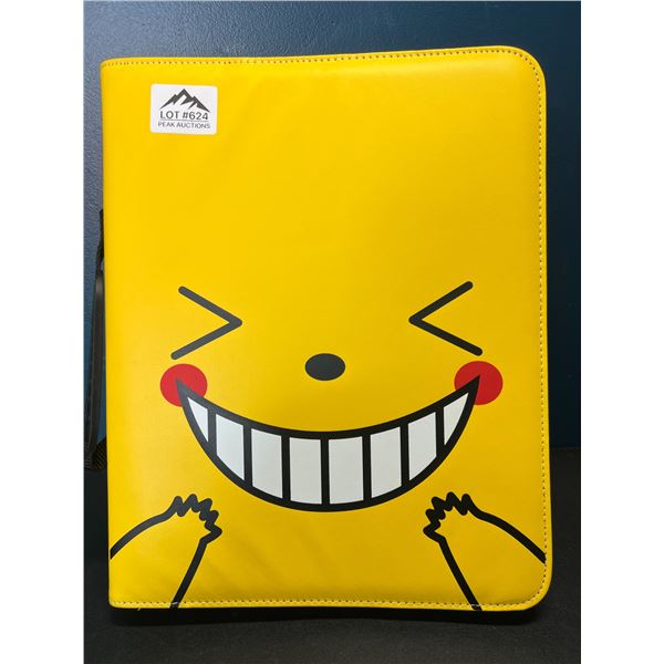 Lot of 1 Large Binder of Pokemon Cards - Authentic