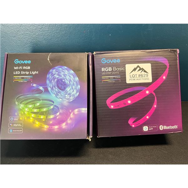 Lot of 2 Boxes of Govee LED Strip Lights