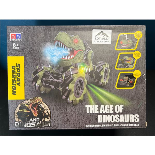 Lot of 1 Dinosaur Style Remote Control Stunt Car