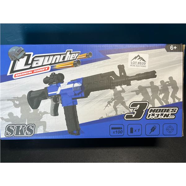 Lot of 1 Electric Rechargeable Nerf Style Rifle