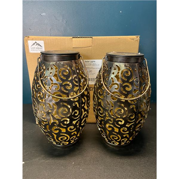 Lot of 1 Box of TomShine Solar Hanging Lights