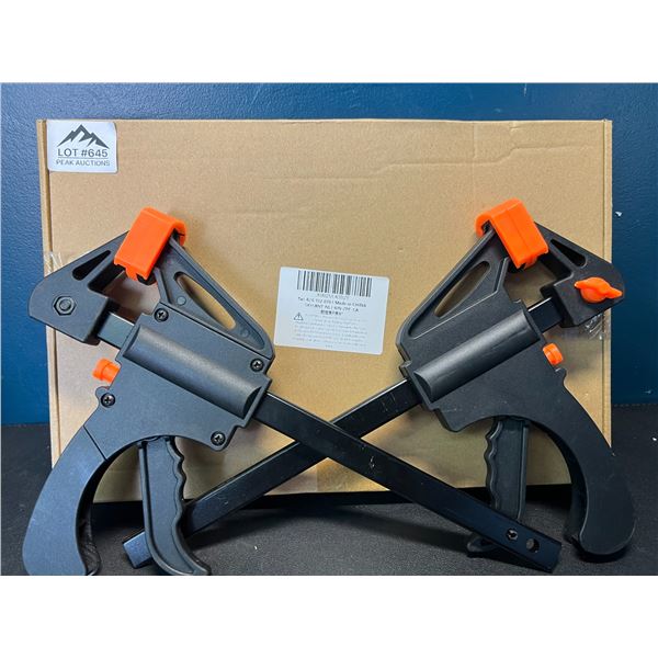 Lot of 1 Pack of Trigger Bar Clamps - 6in - 2 Pack