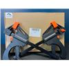 Image 1 : Lot of 1 Pack of Trigger Bar Clamps - 6in - 2 Pack