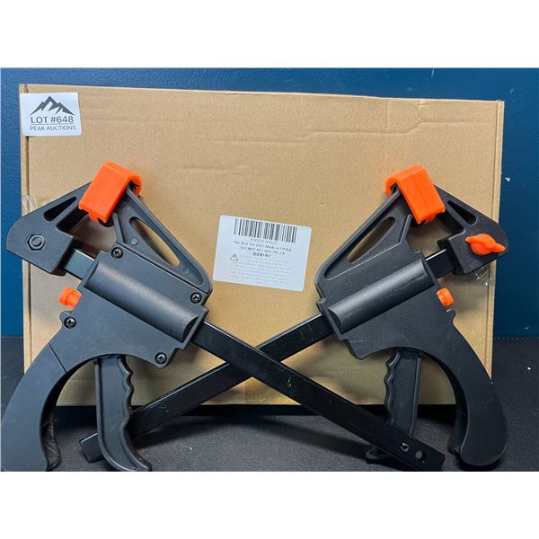 Lot of 1 Pack of Trigger Bar Clamps - 6in - 2 Pack