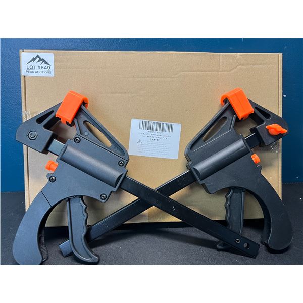 Lot of 1 Pack of Trigger Bar Clamps - 6in - 2 Pack