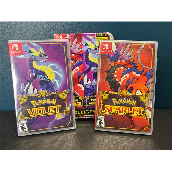 Lot of 1 EMPTY Pokemon Scarlet and Violet Double Pack Cases
