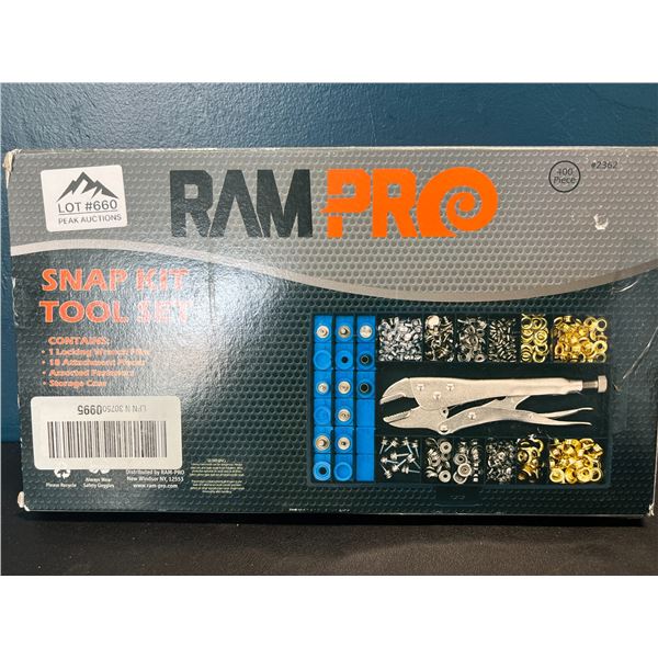 Lot of 1 RamPro Snap Kit Tool Set