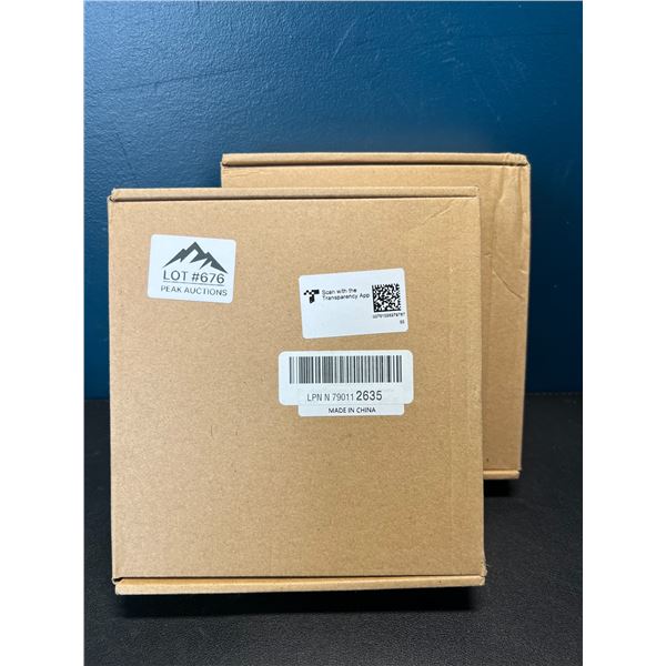 Lot of 2 LED RGB Puck Lights - 4 PER BOX!