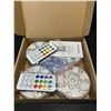 Image 2 : Lot of 2 LED RGB Puck Lights - 4 PER BOX!
