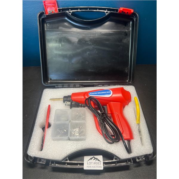 Lot of 1 Plastic Welding Gun Tool Kit