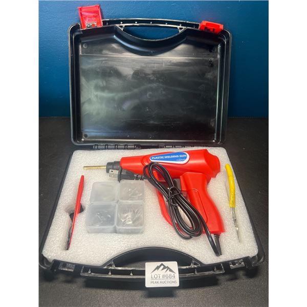 Lot of 1 Plastic Welding Gun Tool Kit