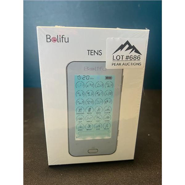 Lot of 1 Belifu TENS Pain Relief Muscle Stimulating Device - Brand New Sealed!!