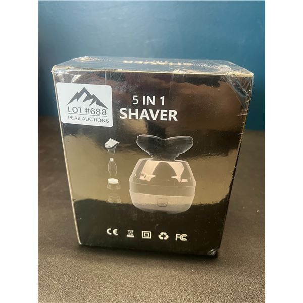Lot of 1 5-in-1 Rechargeable Electric Mens Shaver - Brand New Sealed!