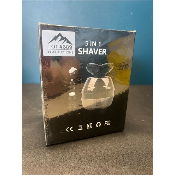 Lot of 1 5-in-1 Rechargeable Electric Mens Shaver - Brand New Sealed!