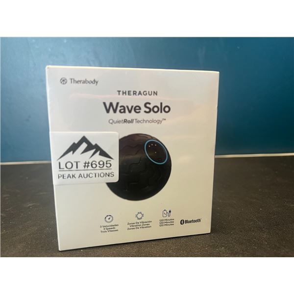 Lot of 1 Theragun Wave Solo Vibrating Roller Massage Therapy Ball