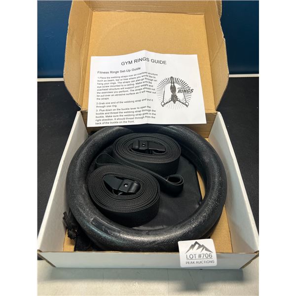 Lot of 1 Gym Rings Set