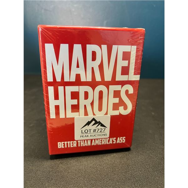 Lot of 1 Marvel Heroes Adult Card Game