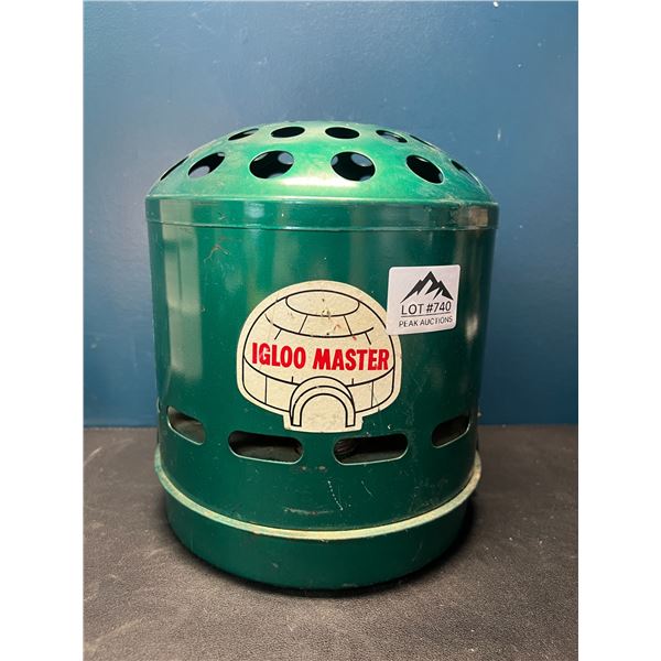 Lot of 1 Vintage Igloo Master Heater - Used