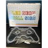Image 1 : Lot of 1 LED Neon Wall Sign - Large 15-Inch - Gamepad Design