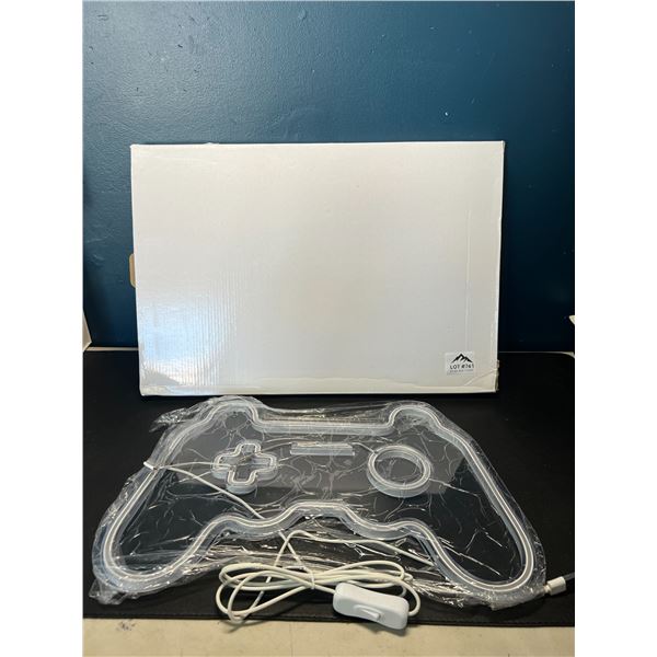 Lot of 1 LED Neon Wall Sign - Large 15-Inch - Gamepad Design