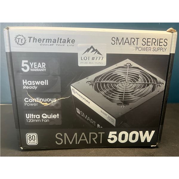 Lot of 1 Thermaltake SmartSeries 500W PC Power Supply