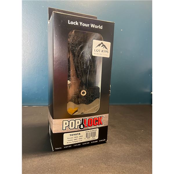 Lot of 1 Pop&Lock Tailgate Securityv Power Tailgate Lock Kit for Toyota's