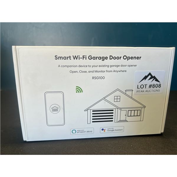 Lot of 1 Smart WiFi Garage Door Opener