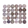 Image 1 : Collection of 30 Canada Histroical Silver Five Cents & Ten Cents, Majority GeorgeV, Includes NFLD. .