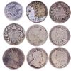 Image 3 : Collection of 30 Canada Histroical Silver Five Cents & Ten Cents, Majority GeorgeV, Includes NFLD. .