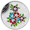 Image 1 : 2014 $20 Stained Glass: Craigdarroch Castle - Pure Silver Coin