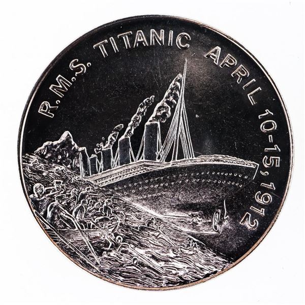 RMS Titanic April 10-15 1912 - 2002 $5 Coin