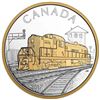 Image 1 : 2017 $20 Locomotives Across Canada: The RS 20 - Pure Silver Gold-Plated Coin