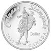 Image 1 : 2012 $1 100 Years of the Calgary Stampede - Special Edition Pure Silver Dollar