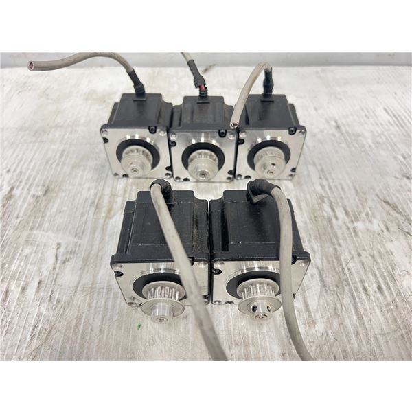 Lot of (5) Anaheim Automation #23L9104XCS-02 Motors