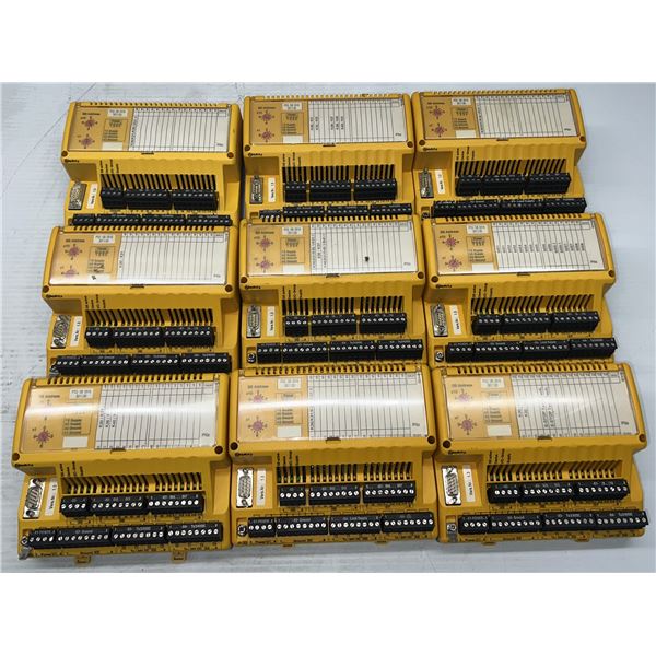 Lot of (9) Pilz #PSS SB DI16 / #301130 Modules