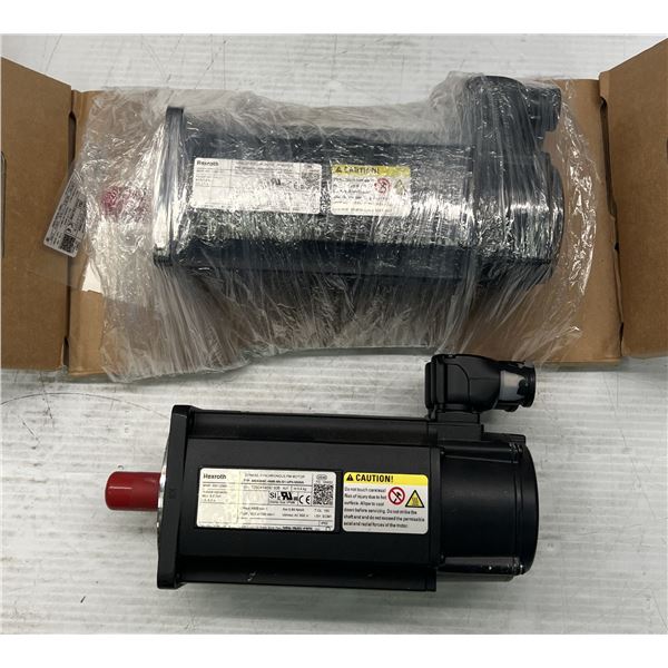 New? (2) Rexroth #MSK050C-0600-NN-S1-UP0-NNNN & MSK050C-0300-NN-S1-UP1-NNNN Moters