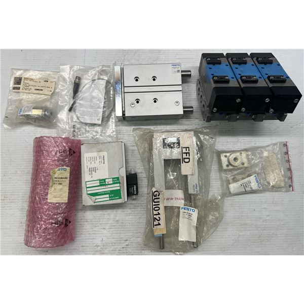 Some New? Lot of (8) Festo Parts as Pictured