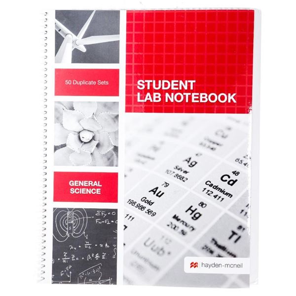 Labuu Note Book Student Value Lab Notebook: 50 Spiral Bound Duplicate Set