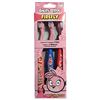 Image 2 : Girls Firefly Angry Birds 3 Pack Soft Suction Cup Stand Toothbrushes