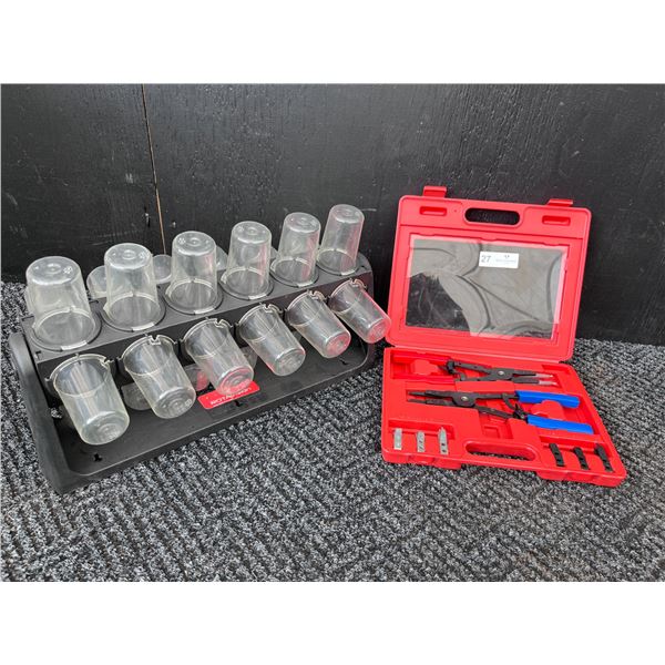 Snap Ring Plier Set & Roadery Vision Organizer