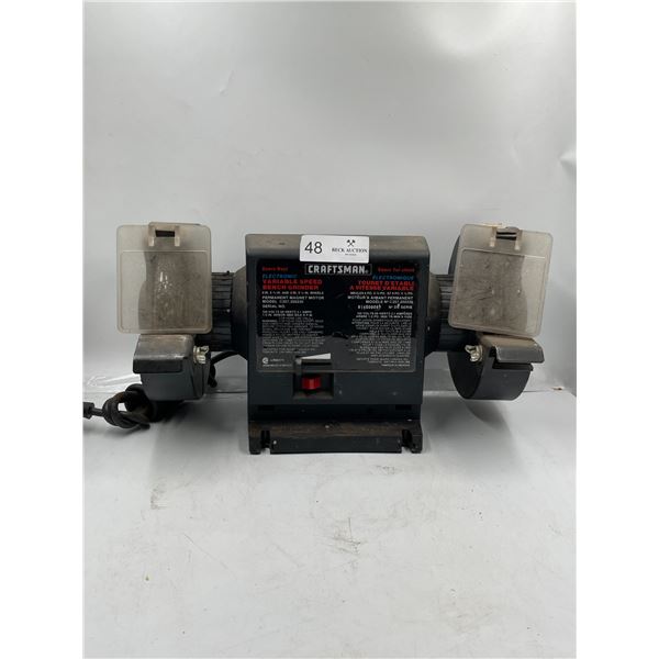Craftsman Electronic Brench Grinder