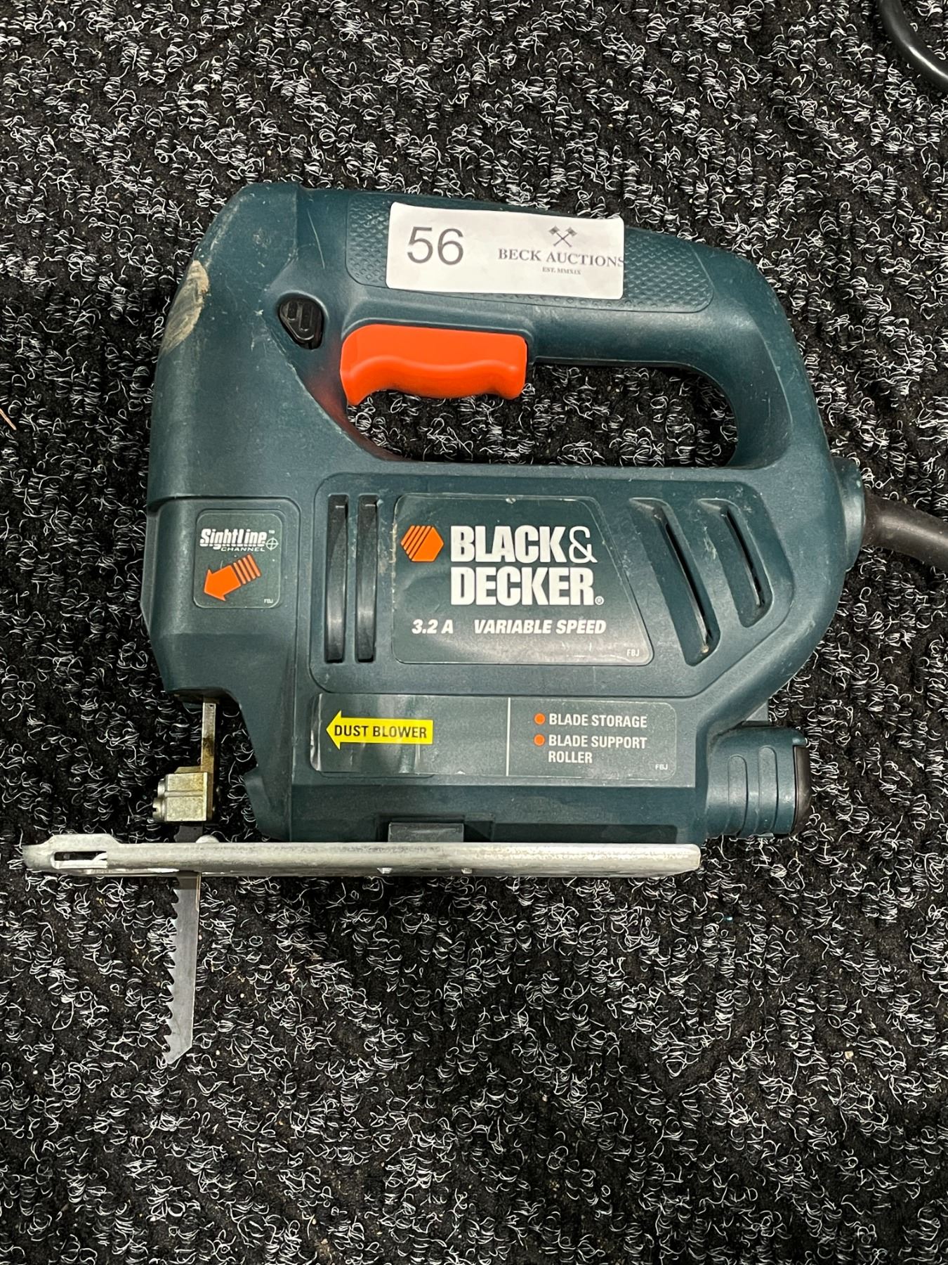 Black & Decker Jigsaw Beck Auctions Inc.