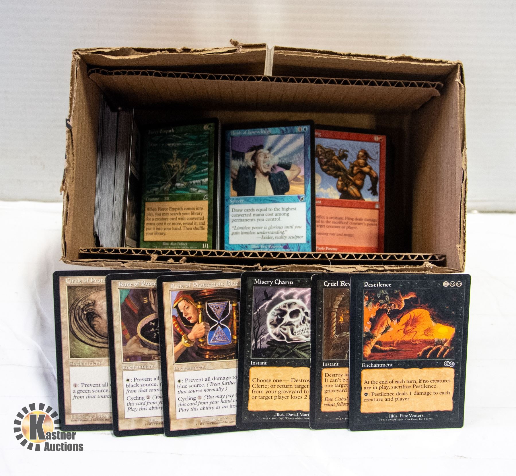 BOX OF MAGIC CARDS
