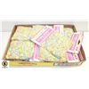 Image 1 : FLAT OF 20 PACKS OF CONFETTI ASSORTED COLORS